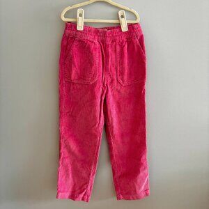 Mini Boden Pull-On Cord Trousers in Rose Petal Pink VGUC 7-8Y
